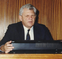 David Blyth, prezident Svtov unie nevidomch